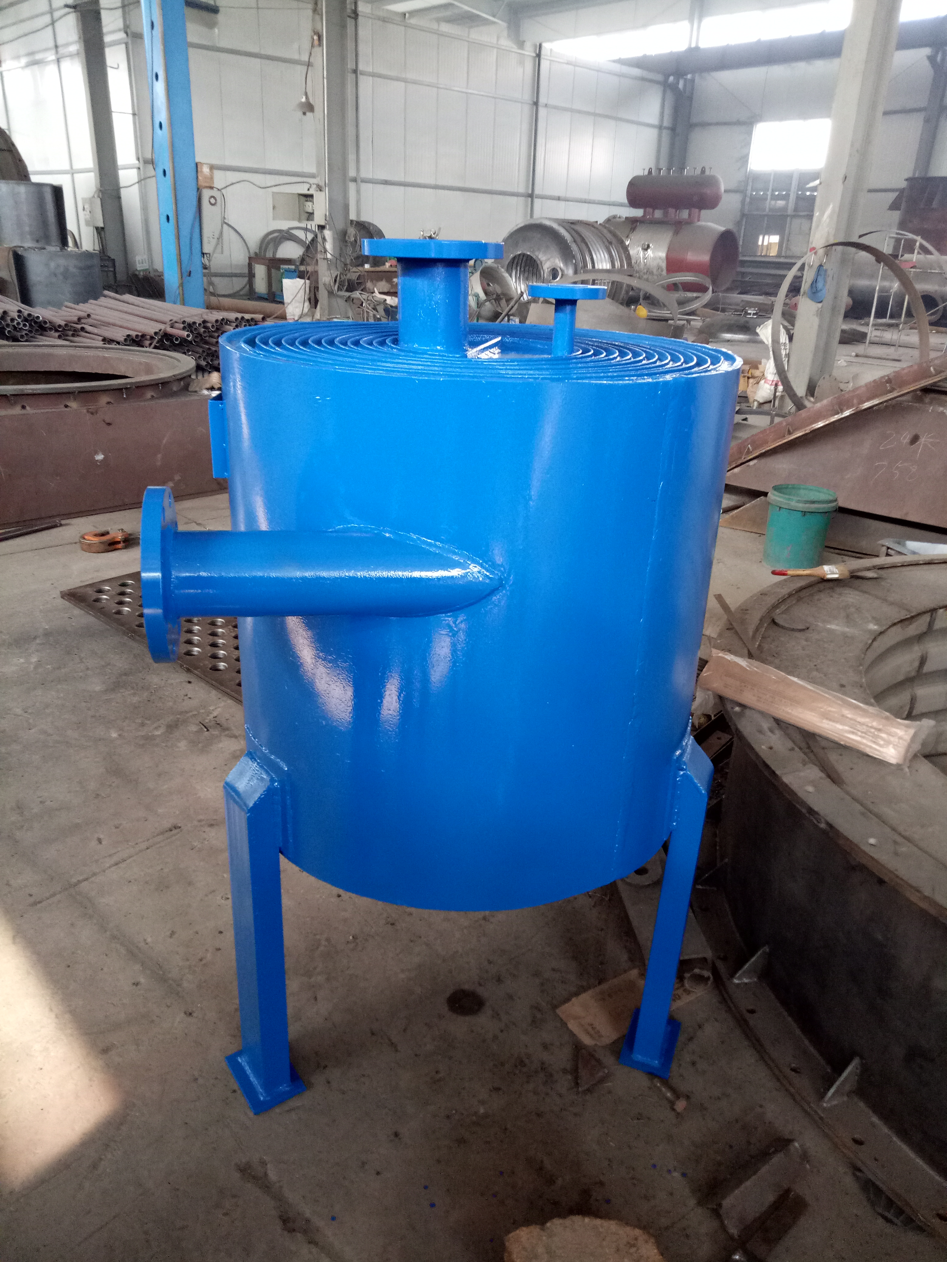 螺旋板換熱器工藝及質量控制